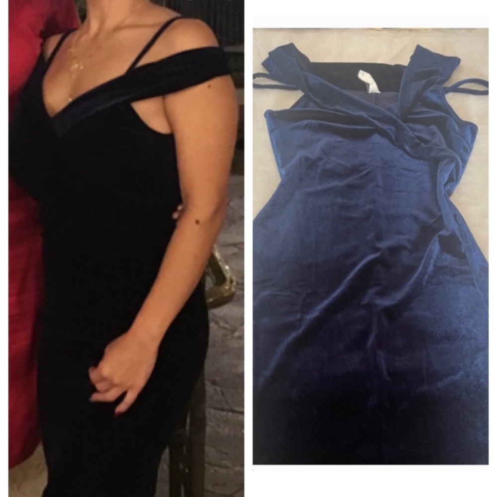 Navy Blue Windsor Dress